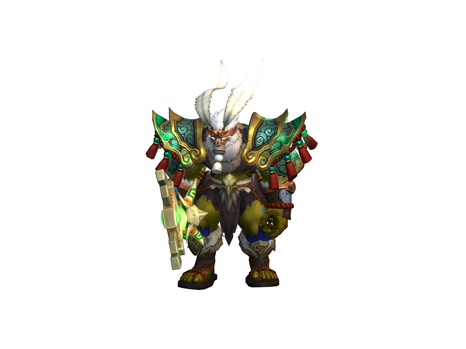Regien 3D character render