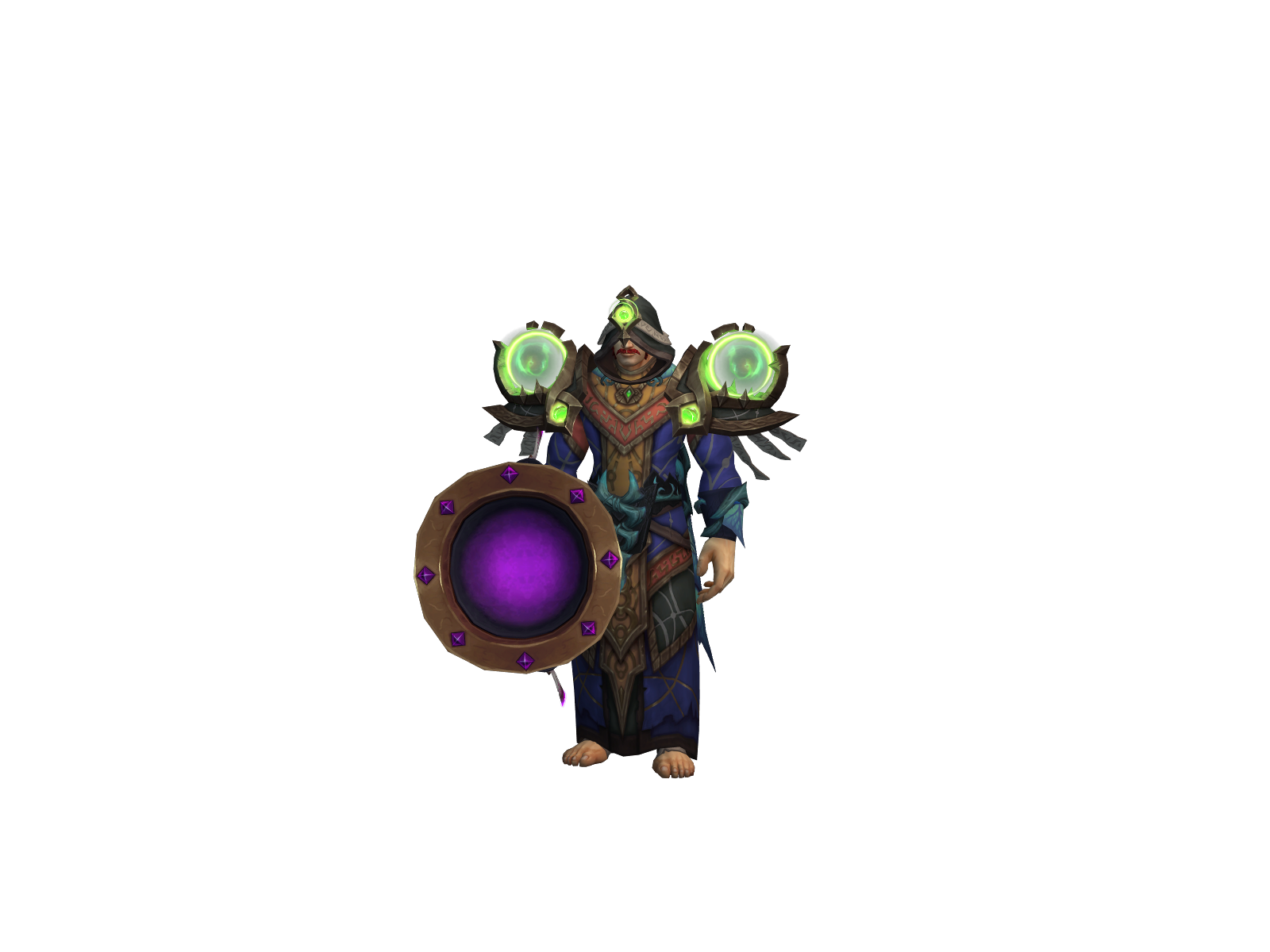 Bentonsebash 3D character render
