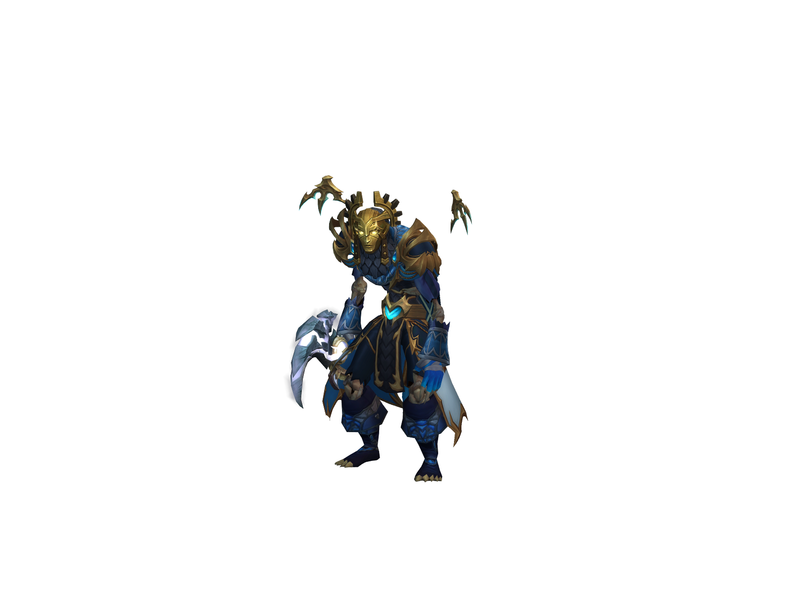 Fathercain 3D character render