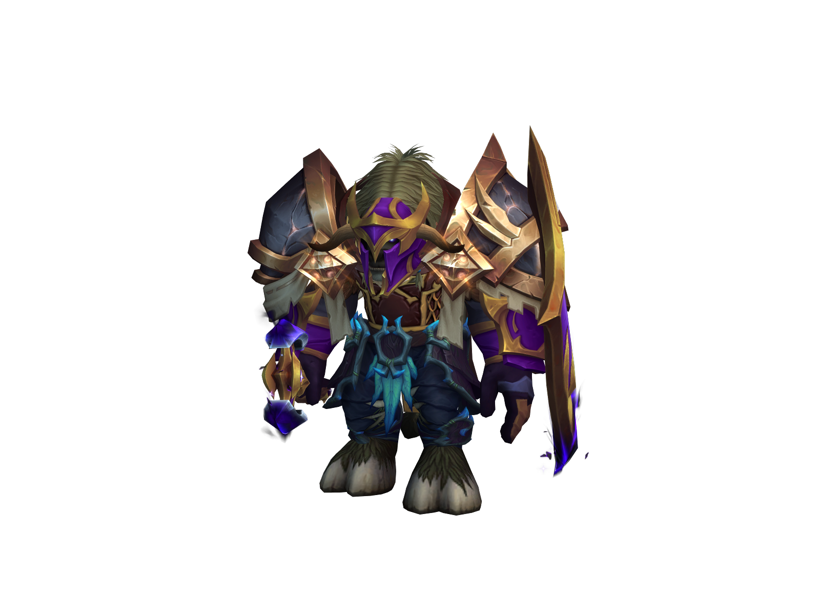 Oldtanker 3D character render