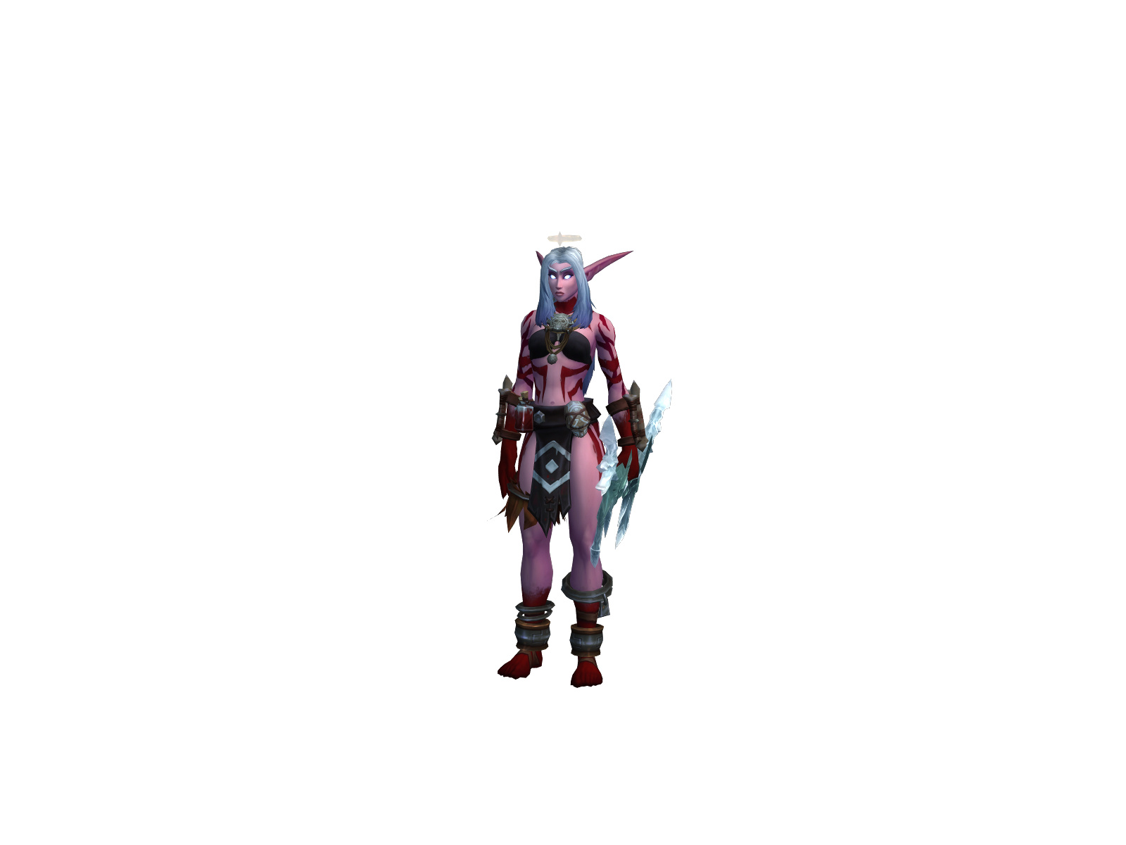 Xia 3D character render