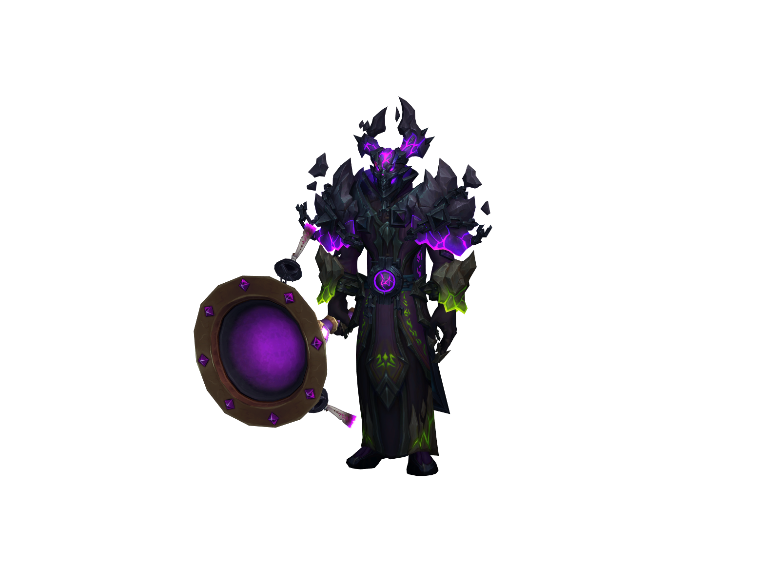 Real 3D character render