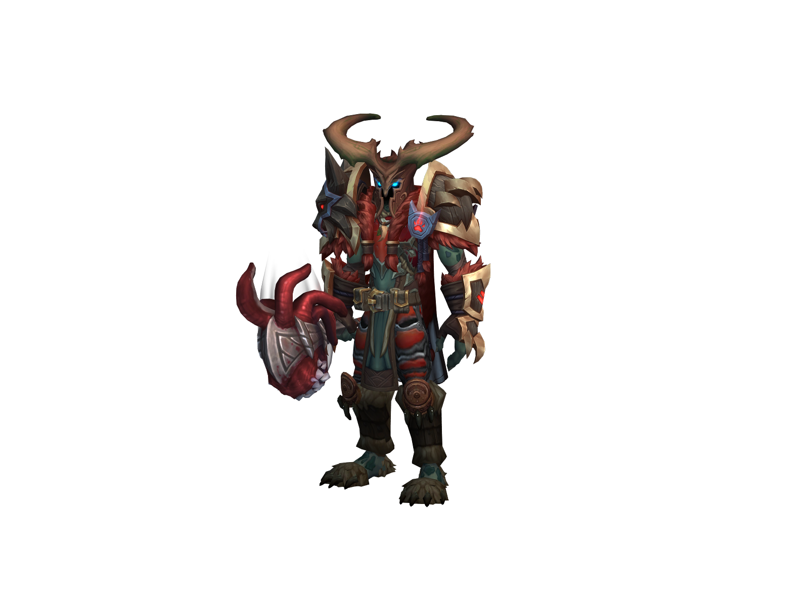 Beastmode 3D character render