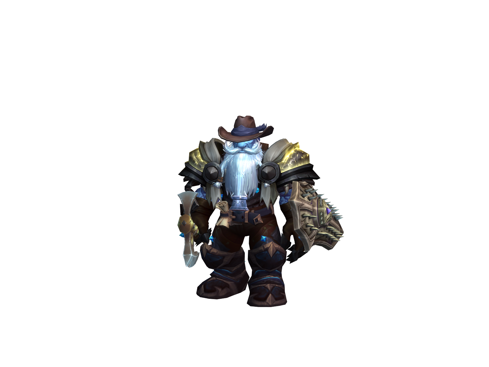Stonecold 3D character render