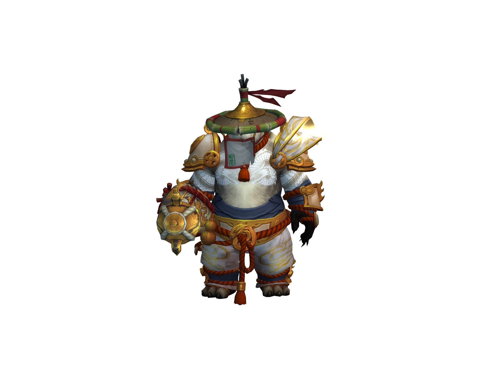 Ashura 3D character render