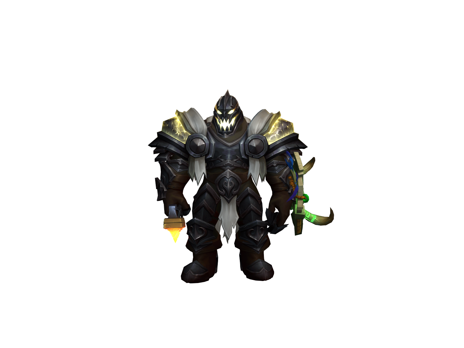 Flamespeaker 3D character render
