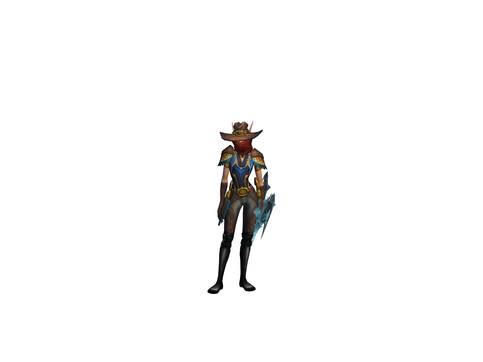 Trexian 3D character render