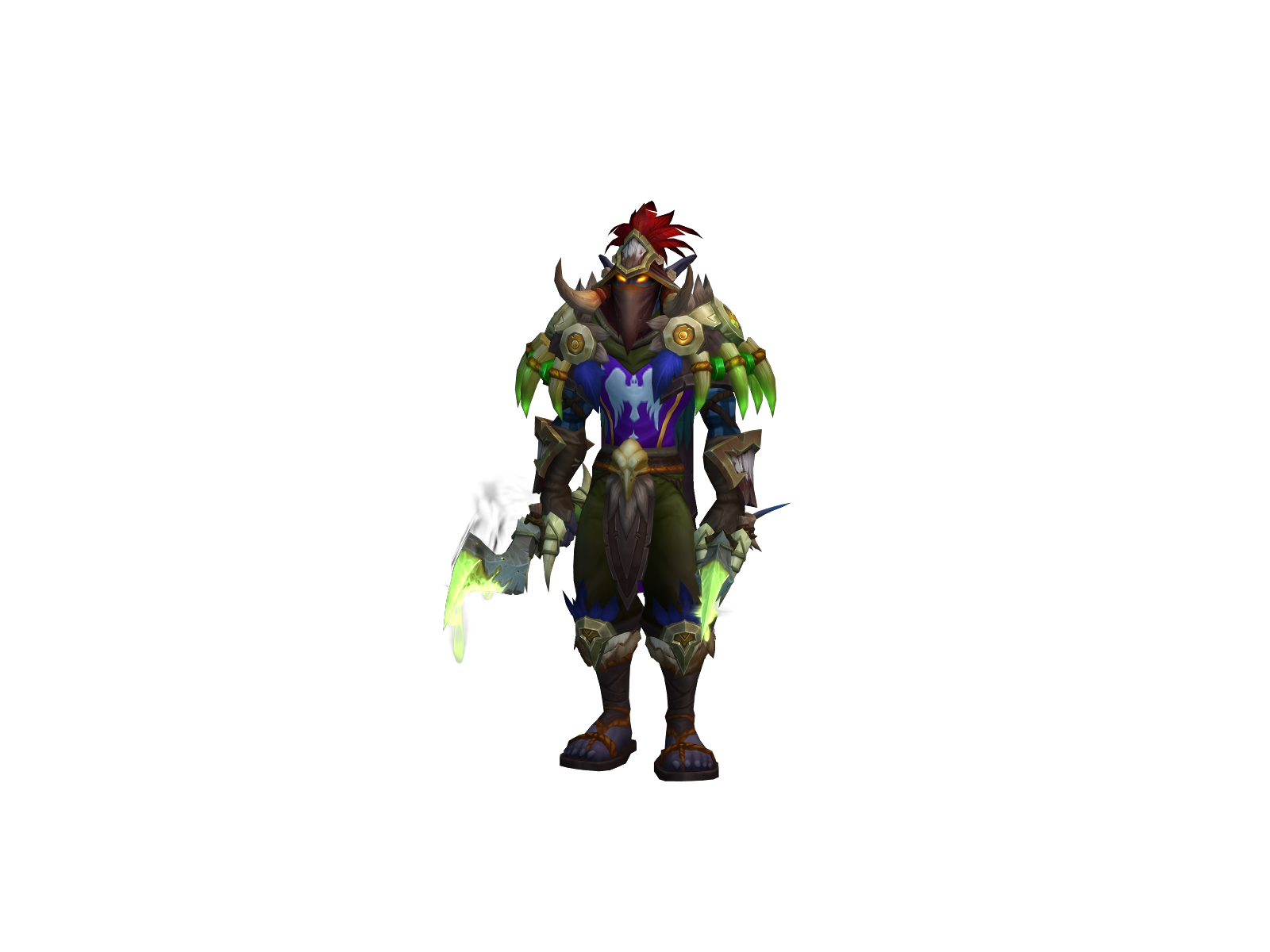 Eleazare 3D character render