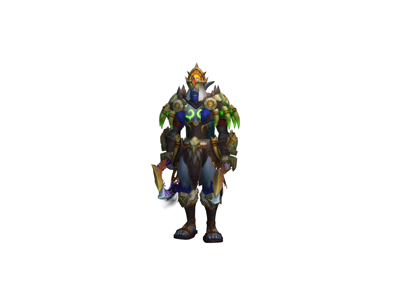 Crazyelf 3D character render