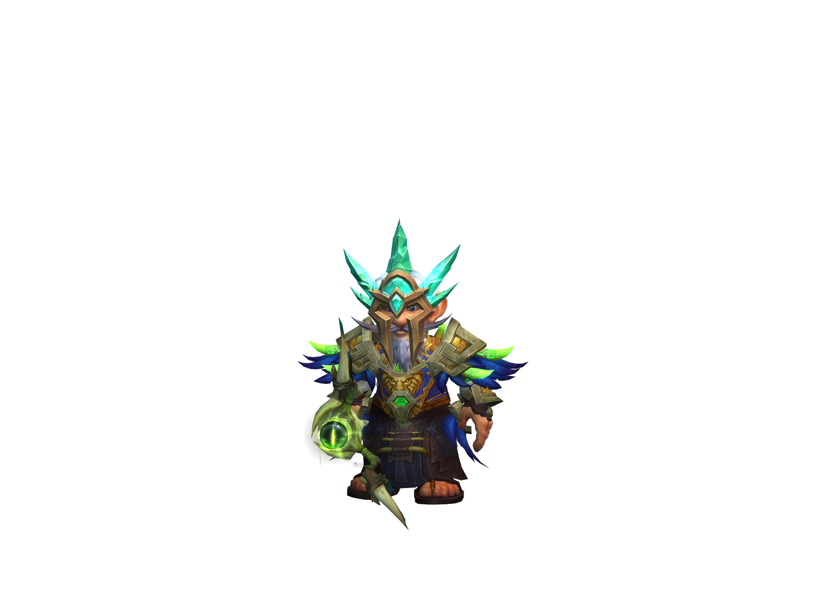 Mystohmatic 3D character render