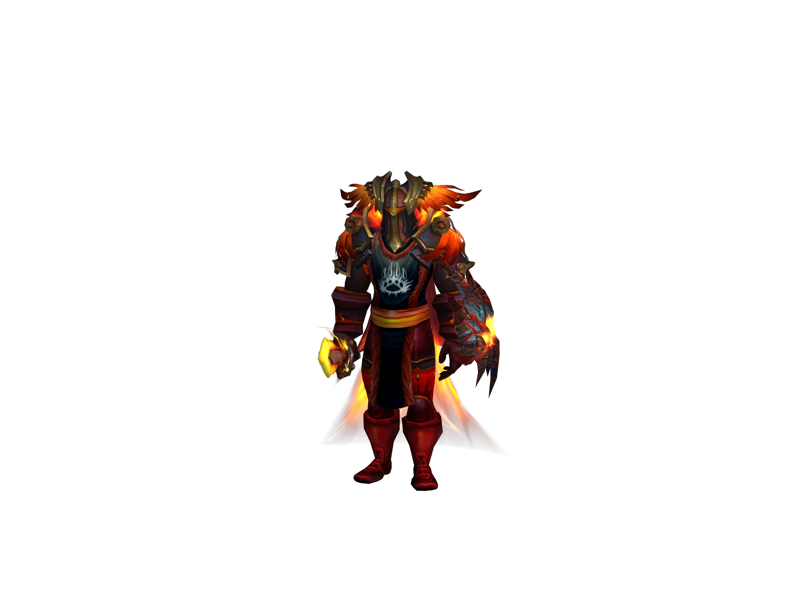 Wardudeman 3D character render