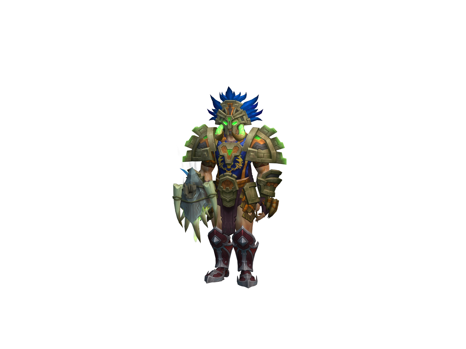 Krigor 3D character render