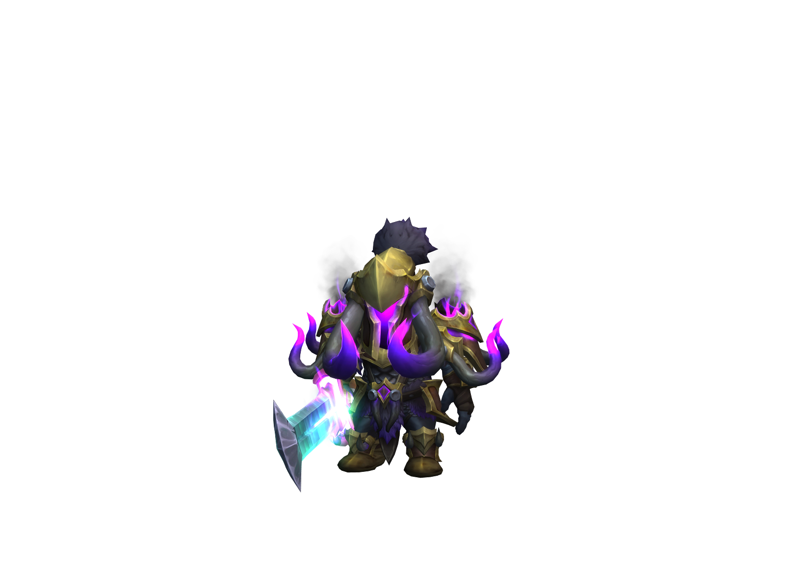 Yamiknight 3D character render