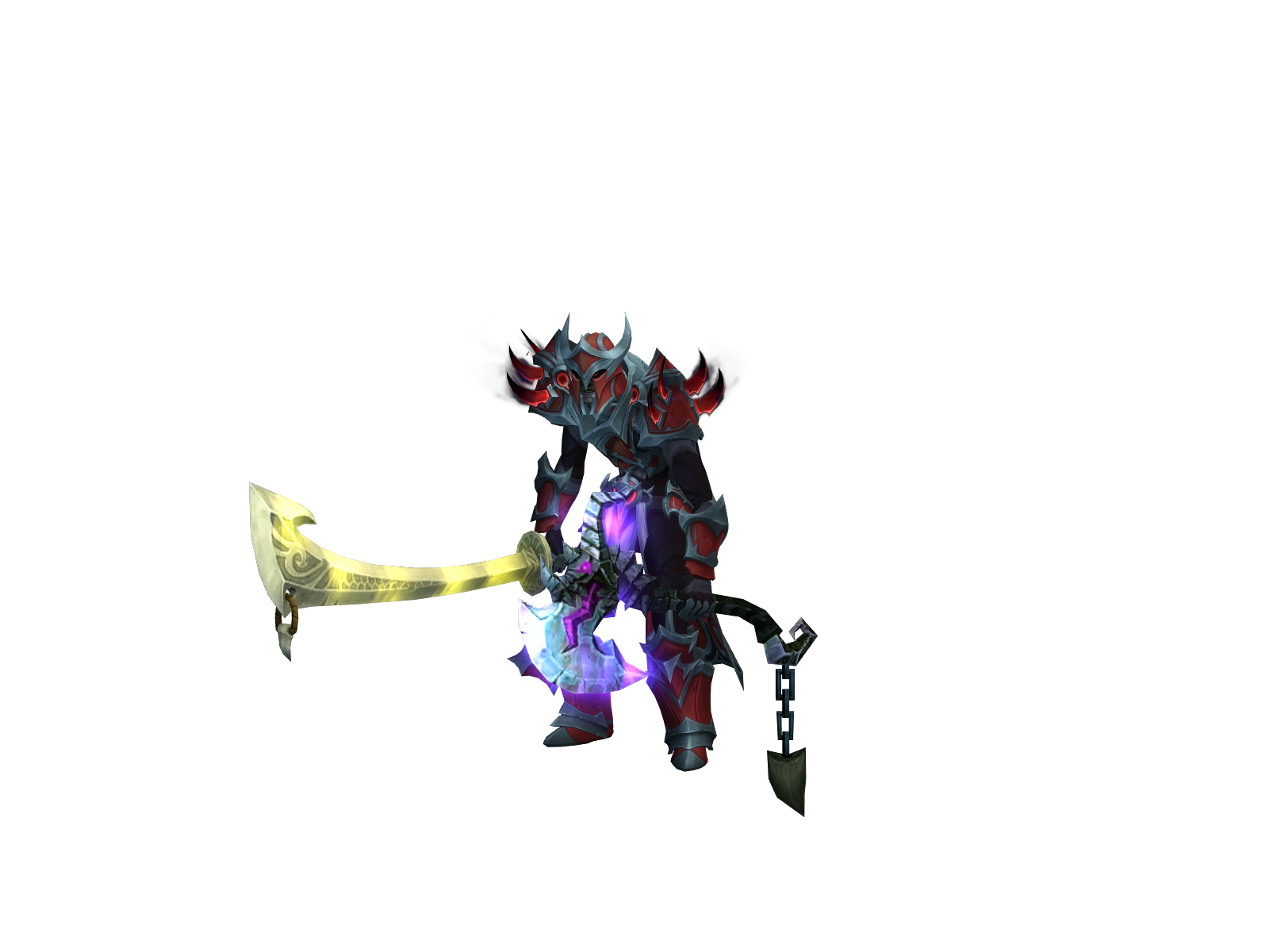 Deeceasednut 3D character render