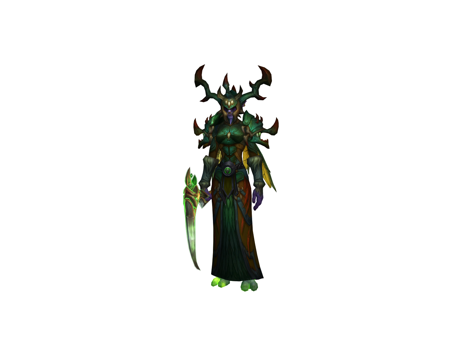 Druscylla 3D character render