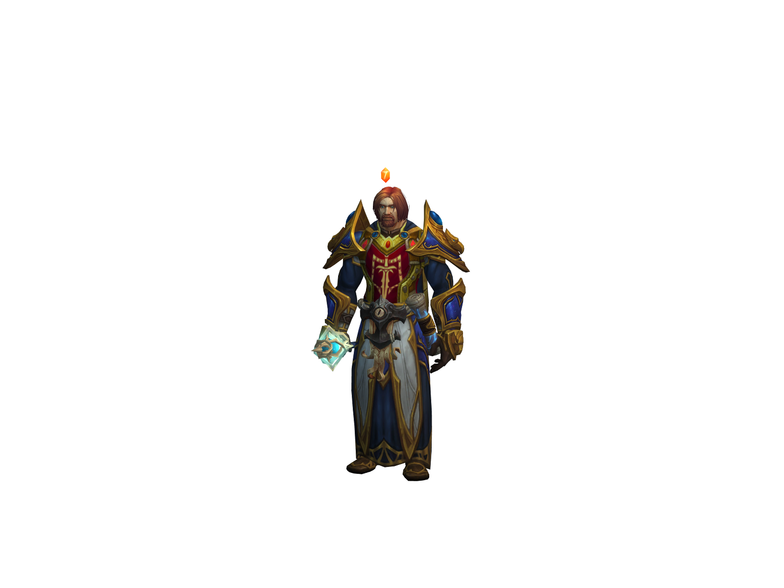 Gandol 3D character render