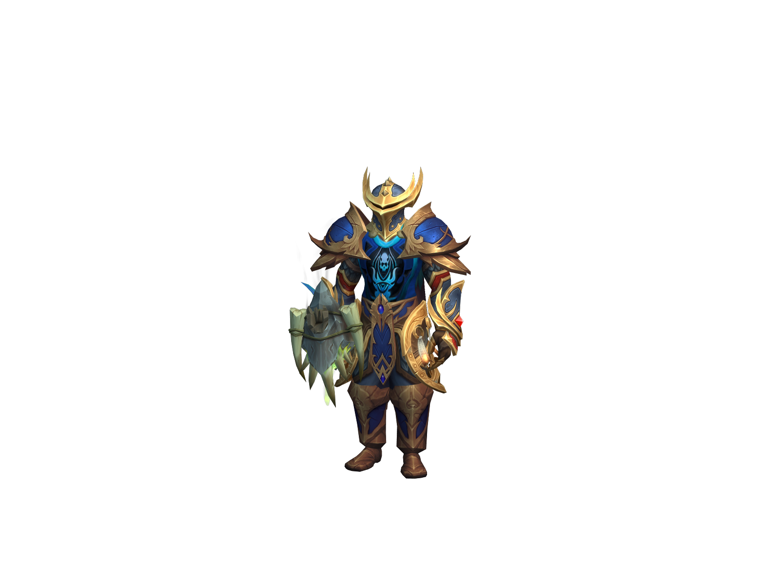 Holyfaceroll 3D character render