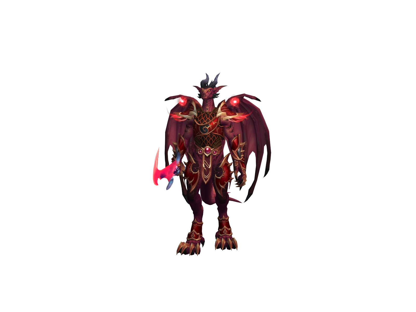 Dragondude 3D character render