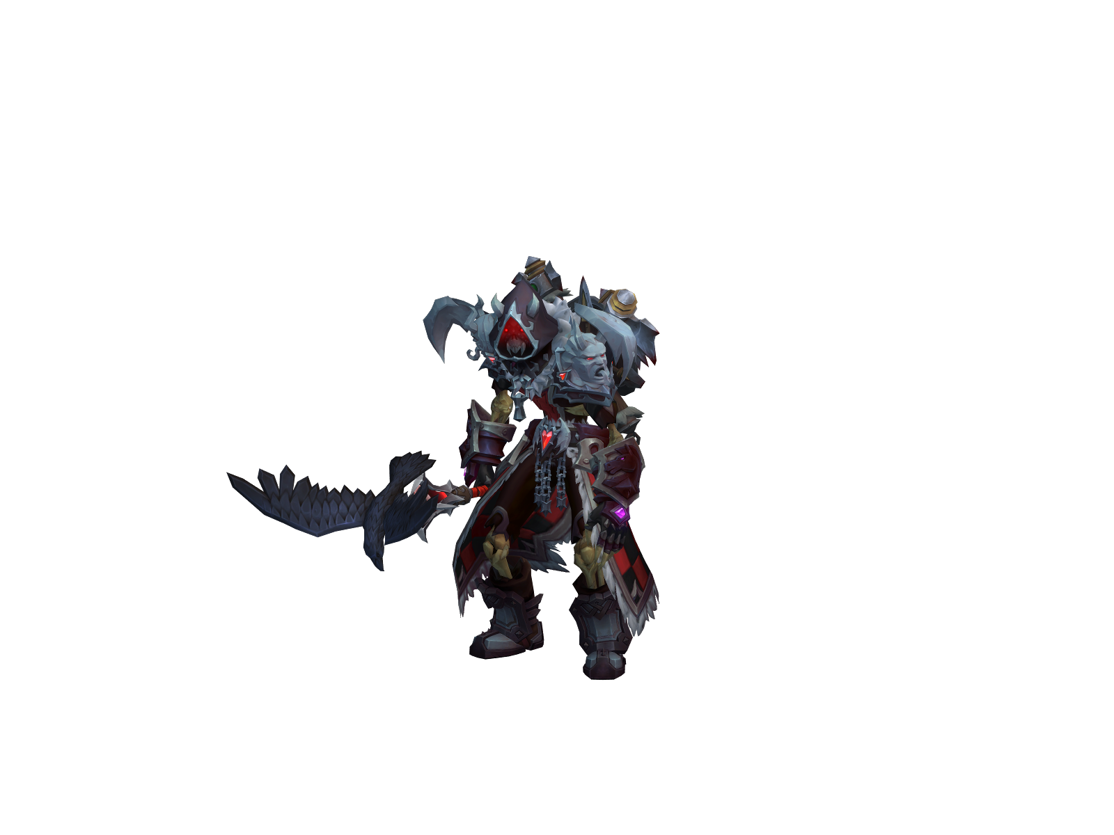 Telemanus 3D character render