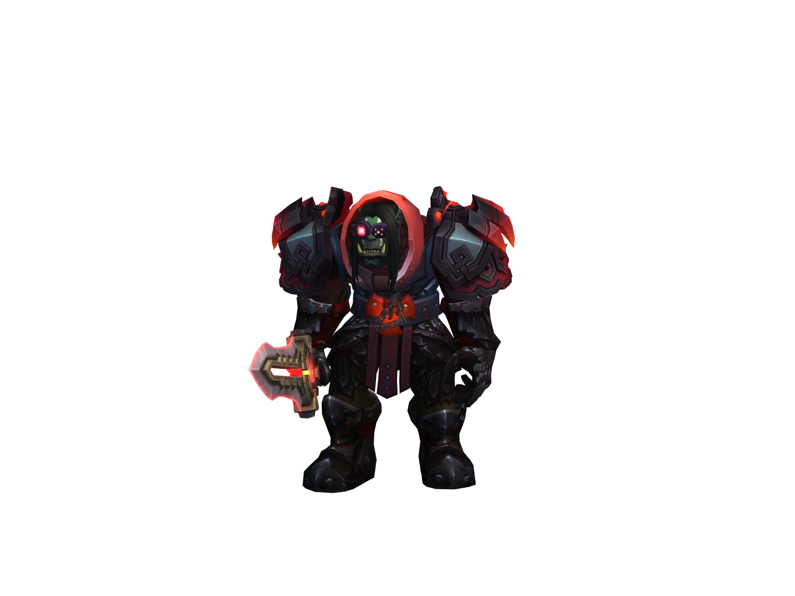 Warbandit 3D character render