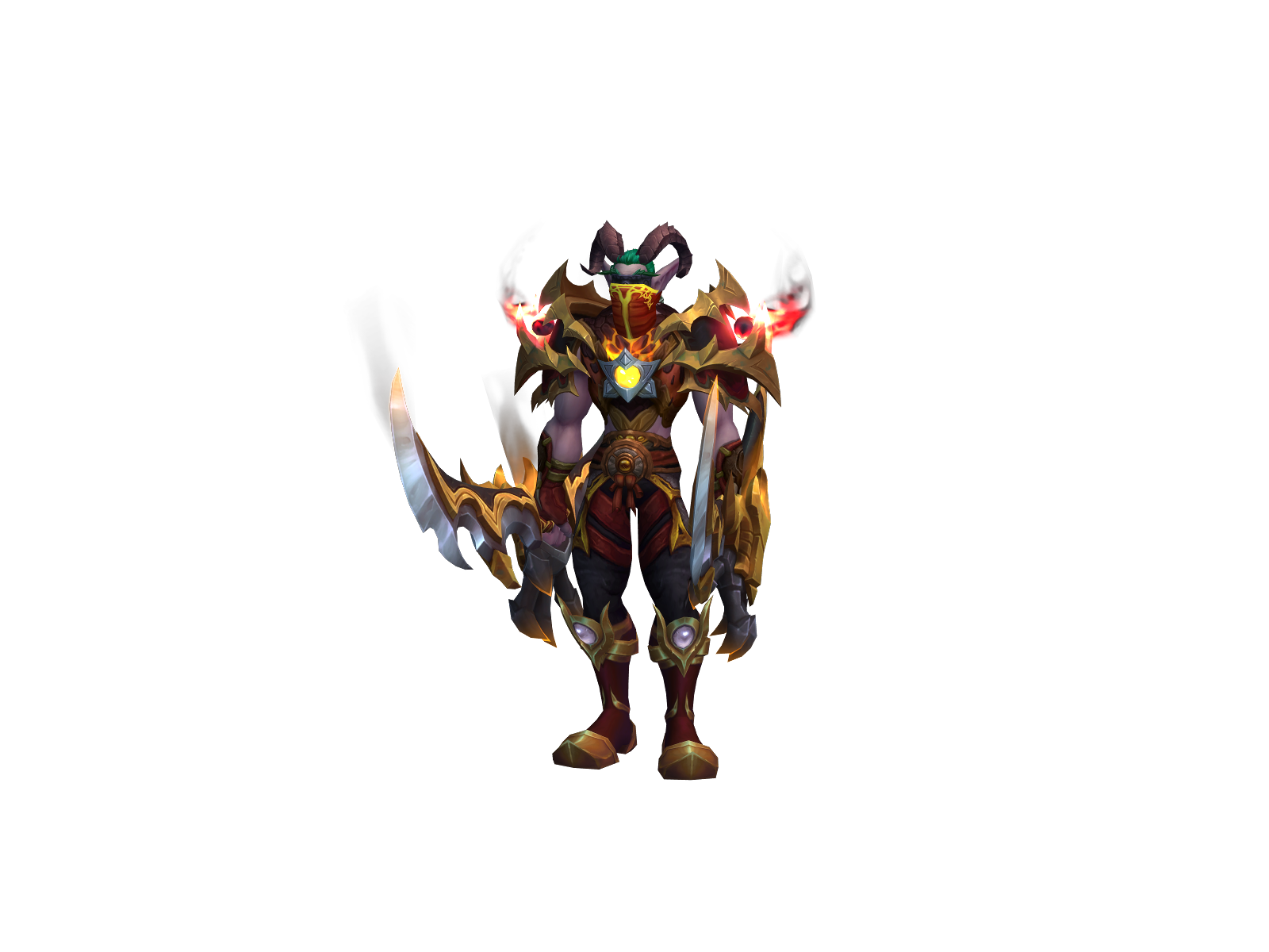 Blademan 3D character render