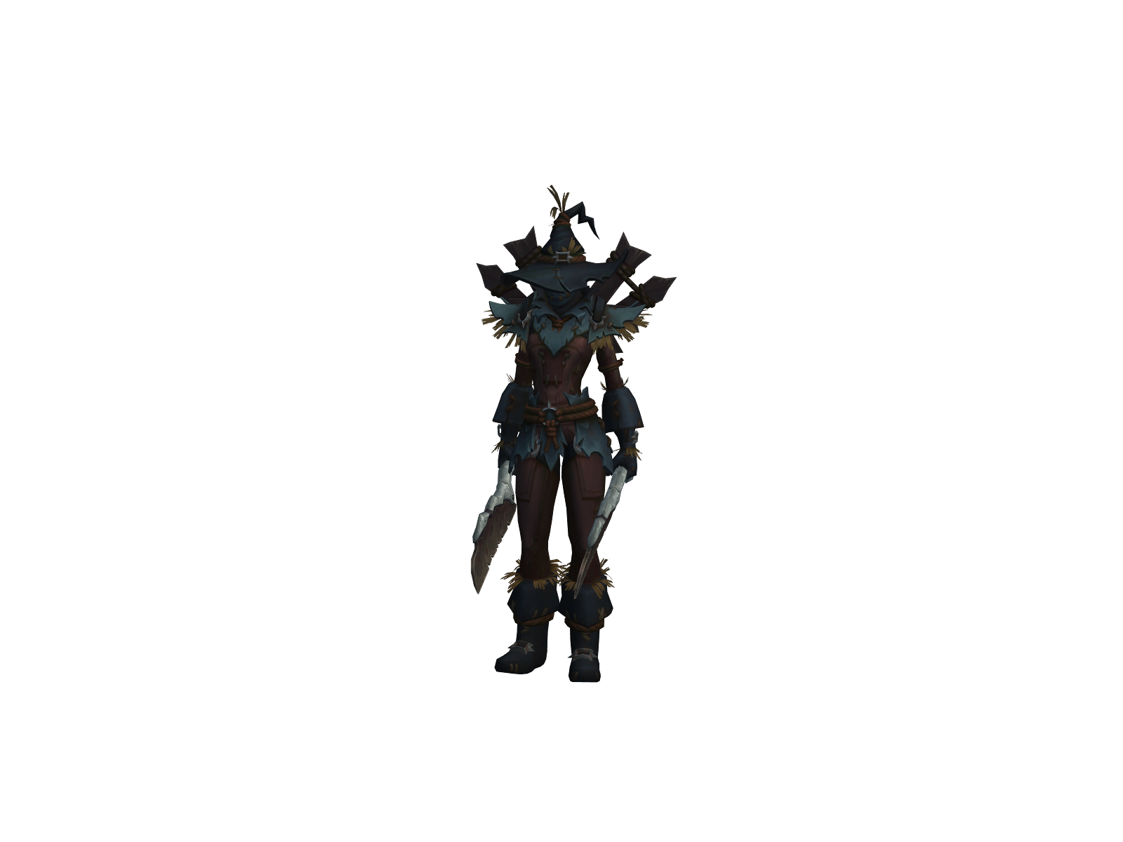 Hawker 3D character render