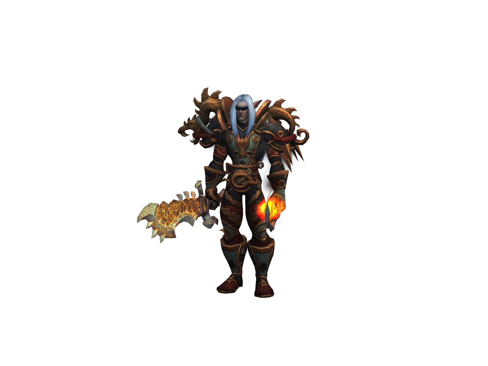 Rockyrogue 3D character render