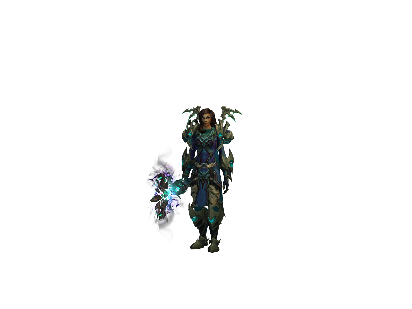 Shamanpriest 3D character render
