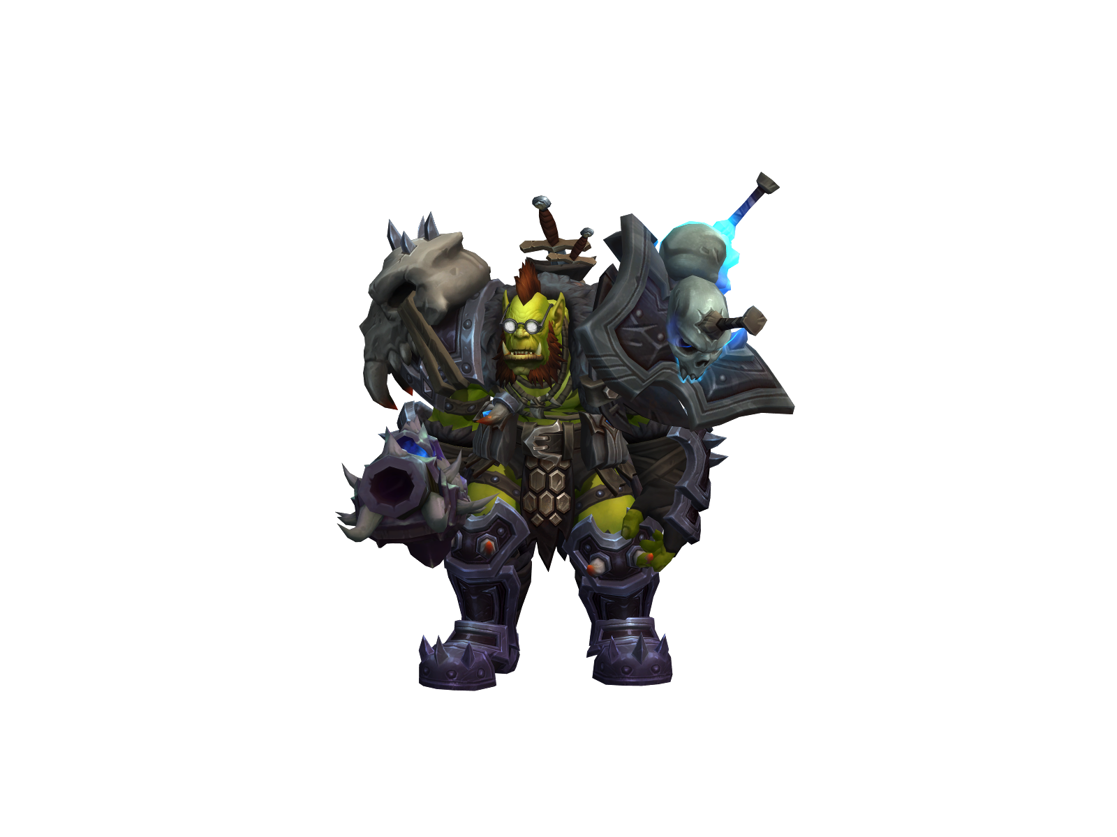 Koruk 3D character render