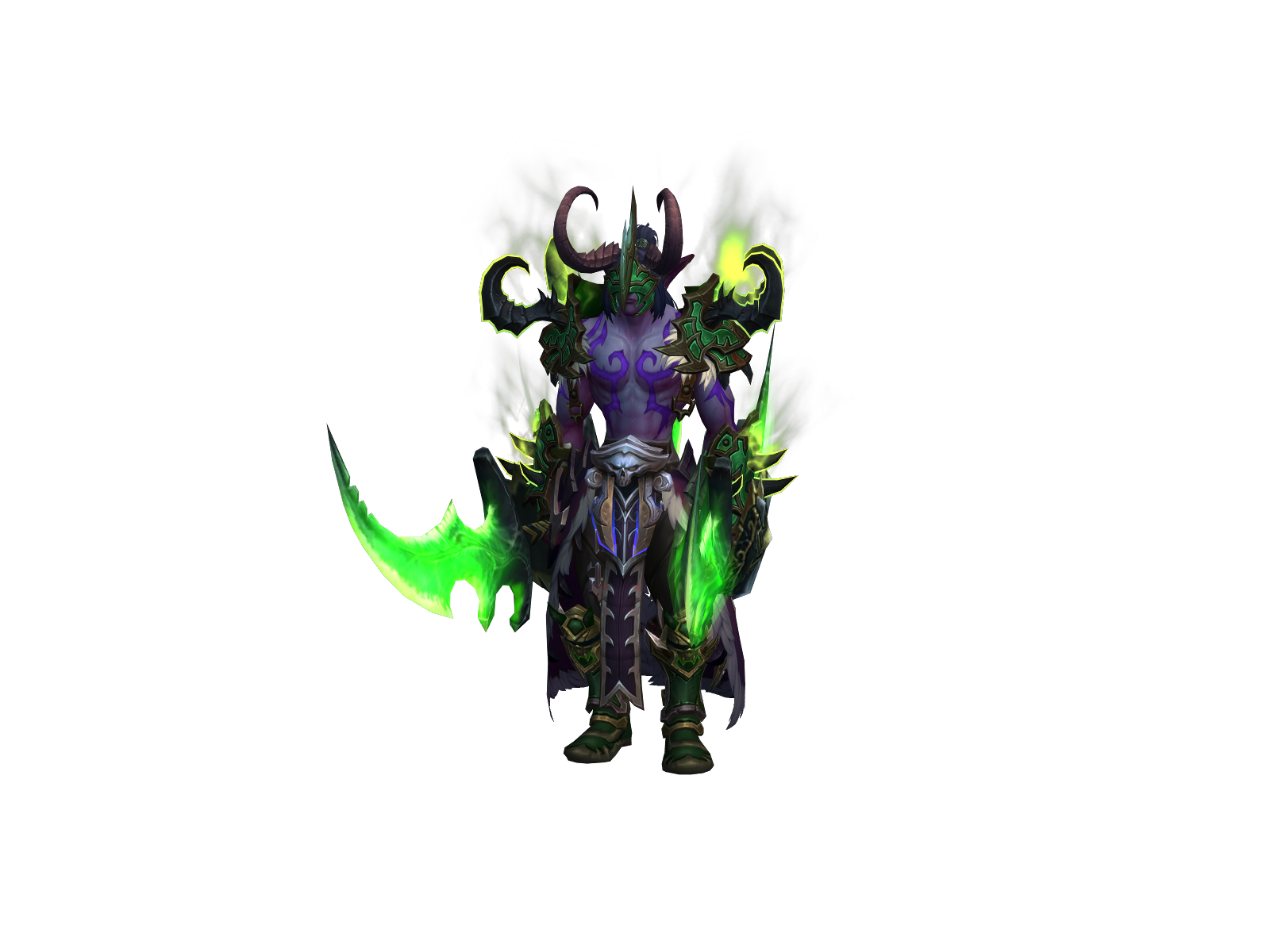 Darkterror 3D character render