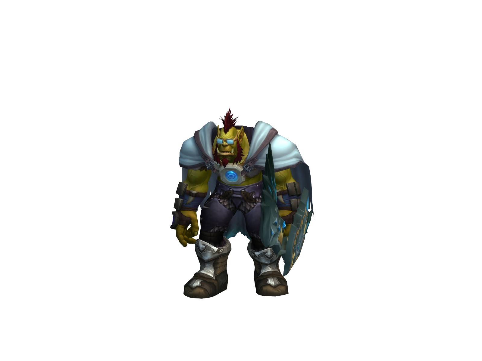 Checkerz 3D character render
