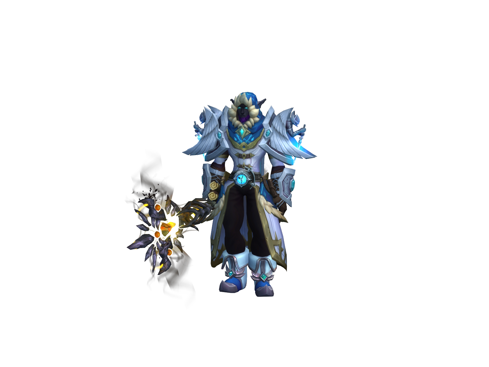 Soler 3D character render