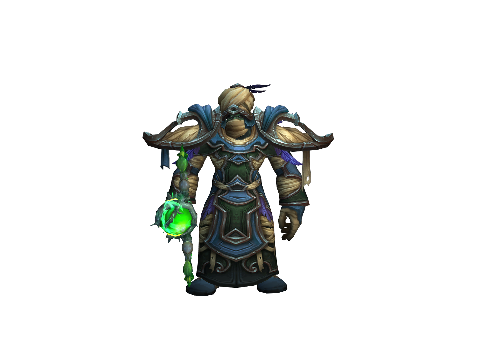 Charlemaigne 3D character render