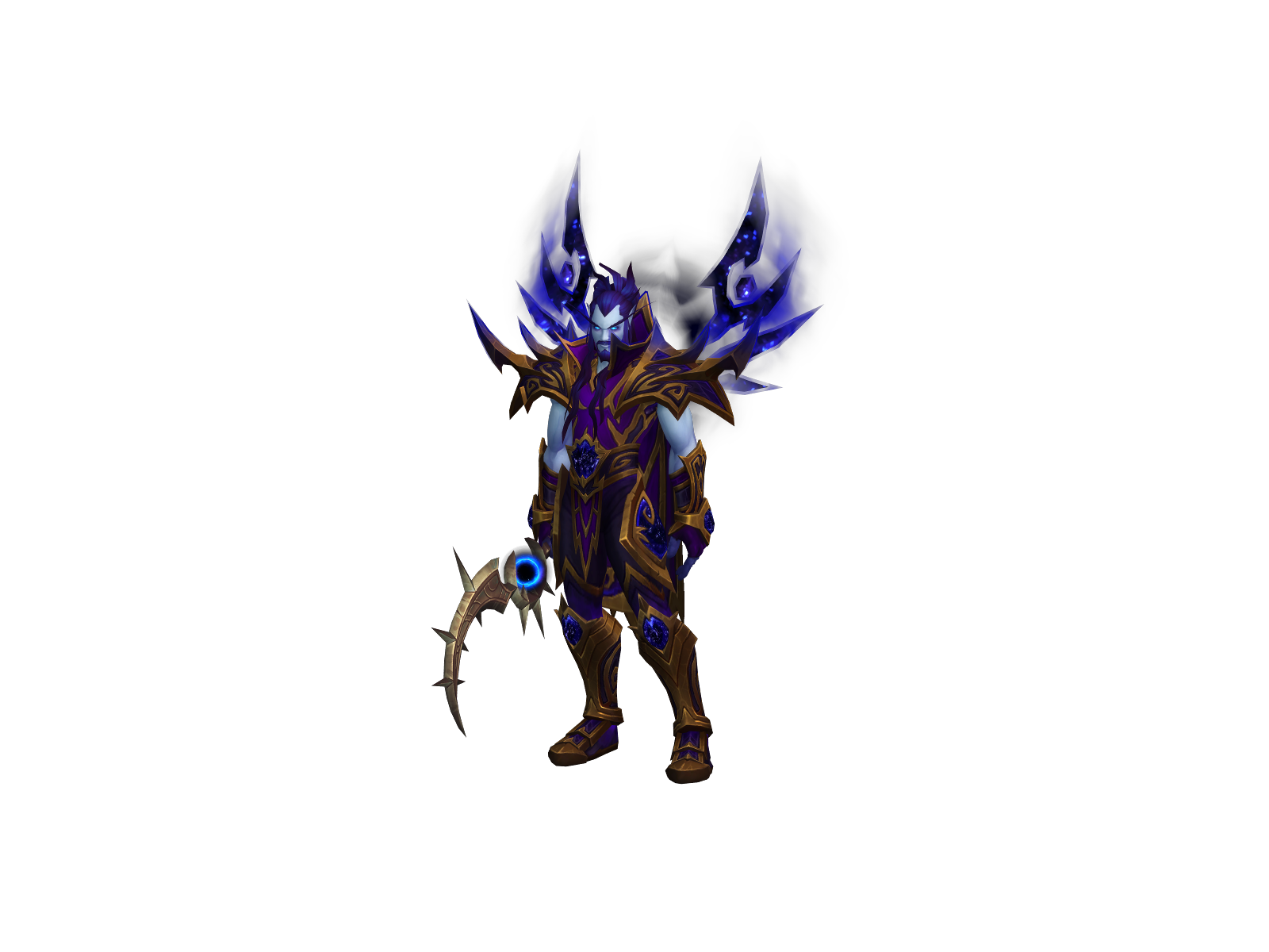 Hybrid 3D character render
