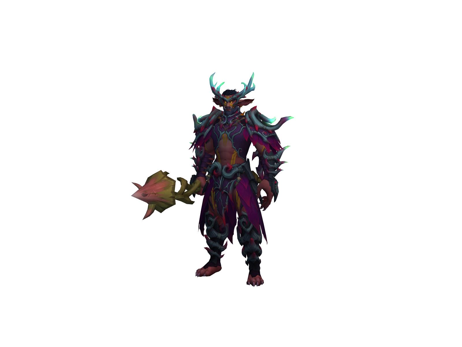Cathum 3D character render