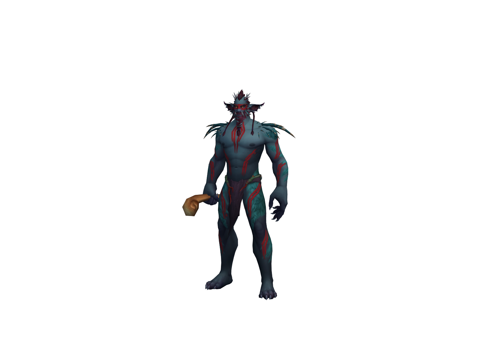 Thornar 3D character render