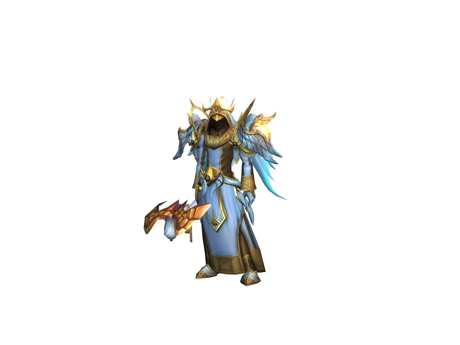 Infused 3D character render
