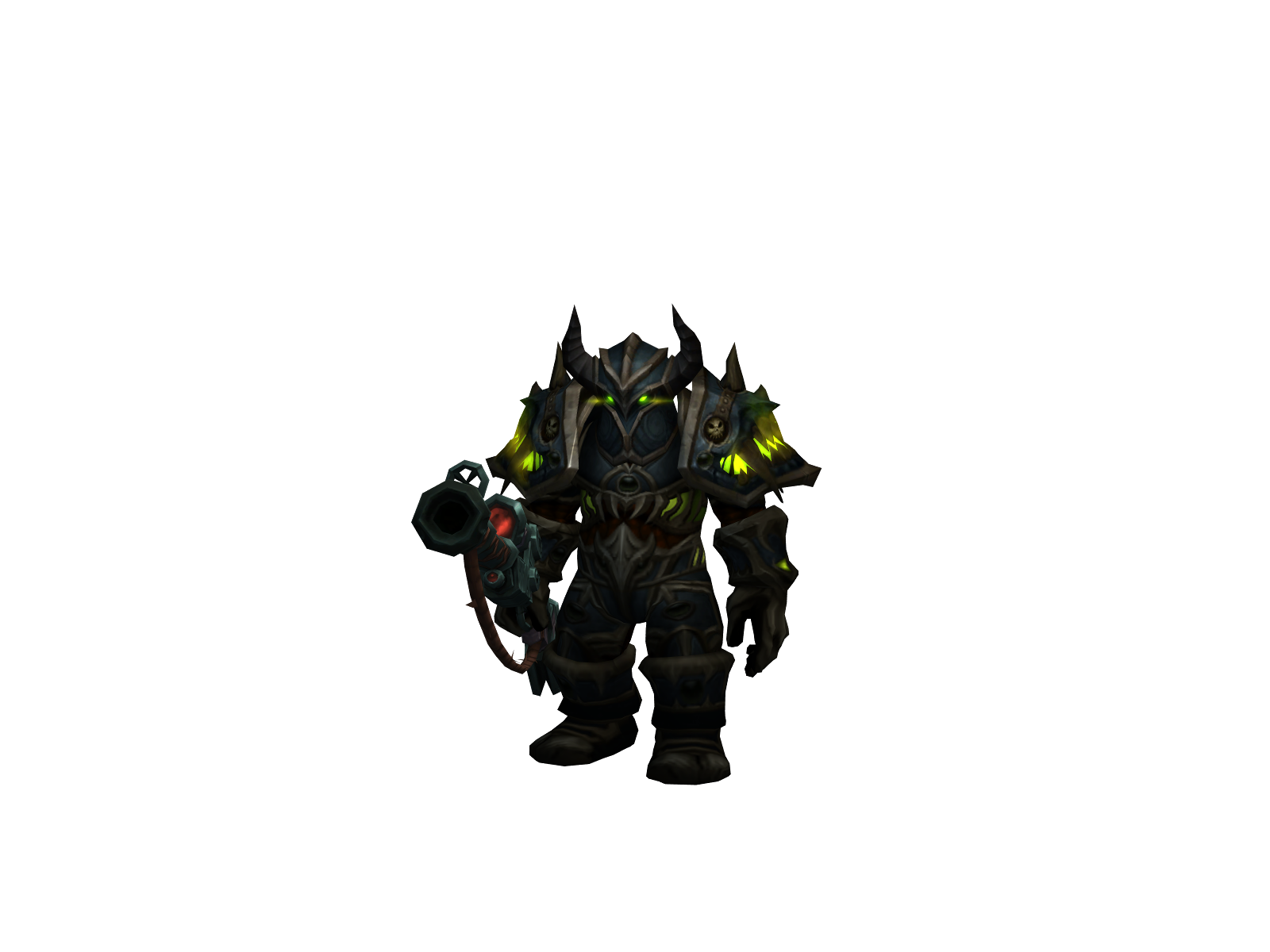 Pudpounder 3D character render