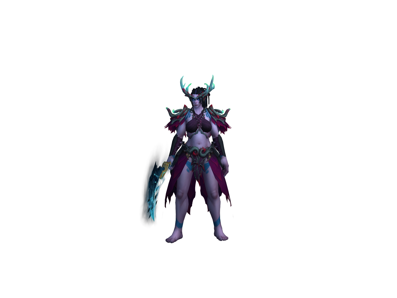 Rengarwig 3D character render
