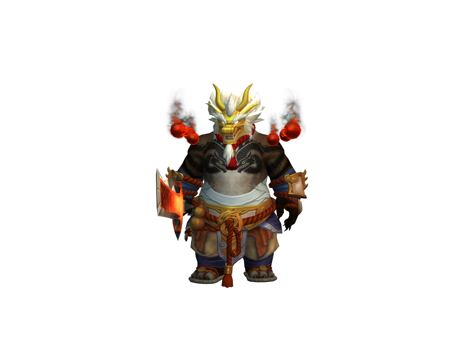 Overlap 3D character render