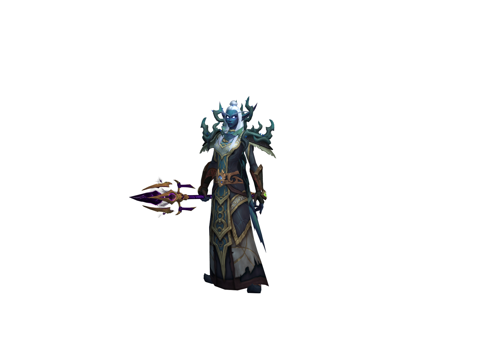 Promethia 3D character render