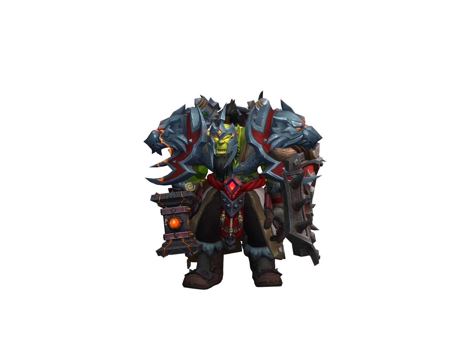 Kazragore 3D character render