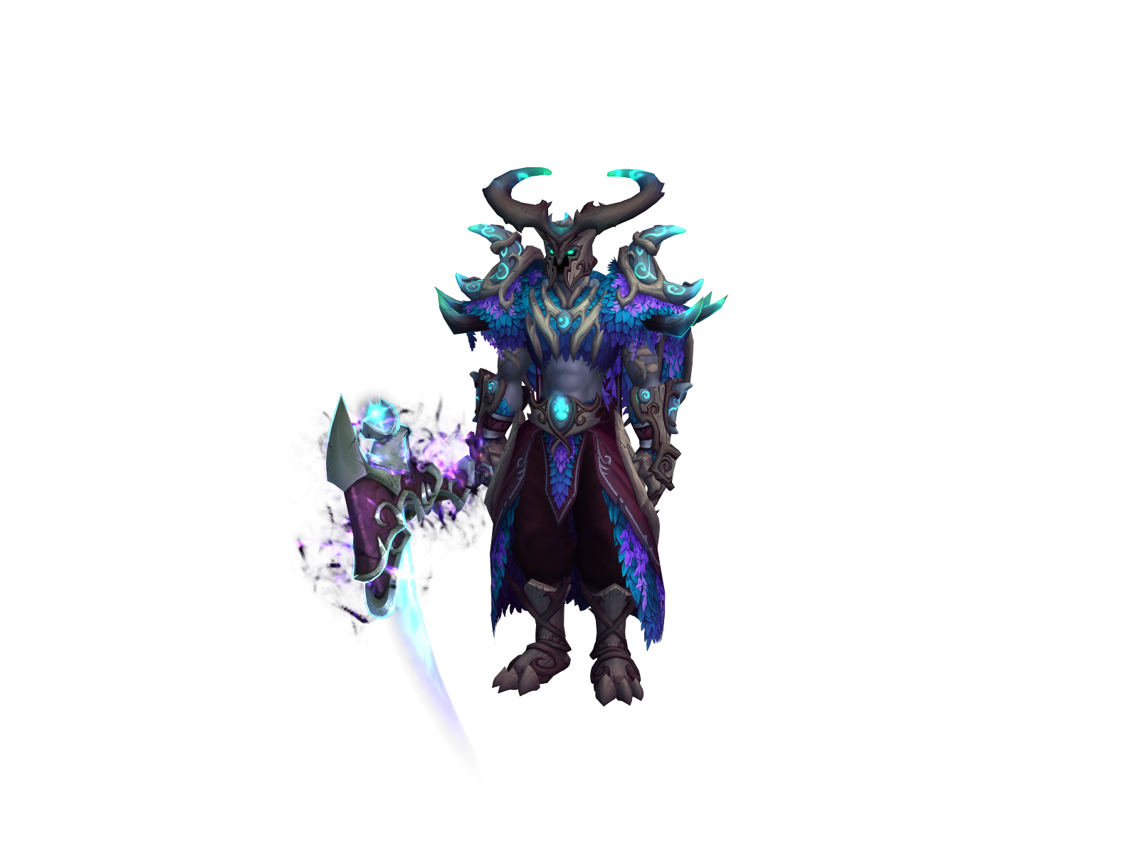 Naturefin 3D character render