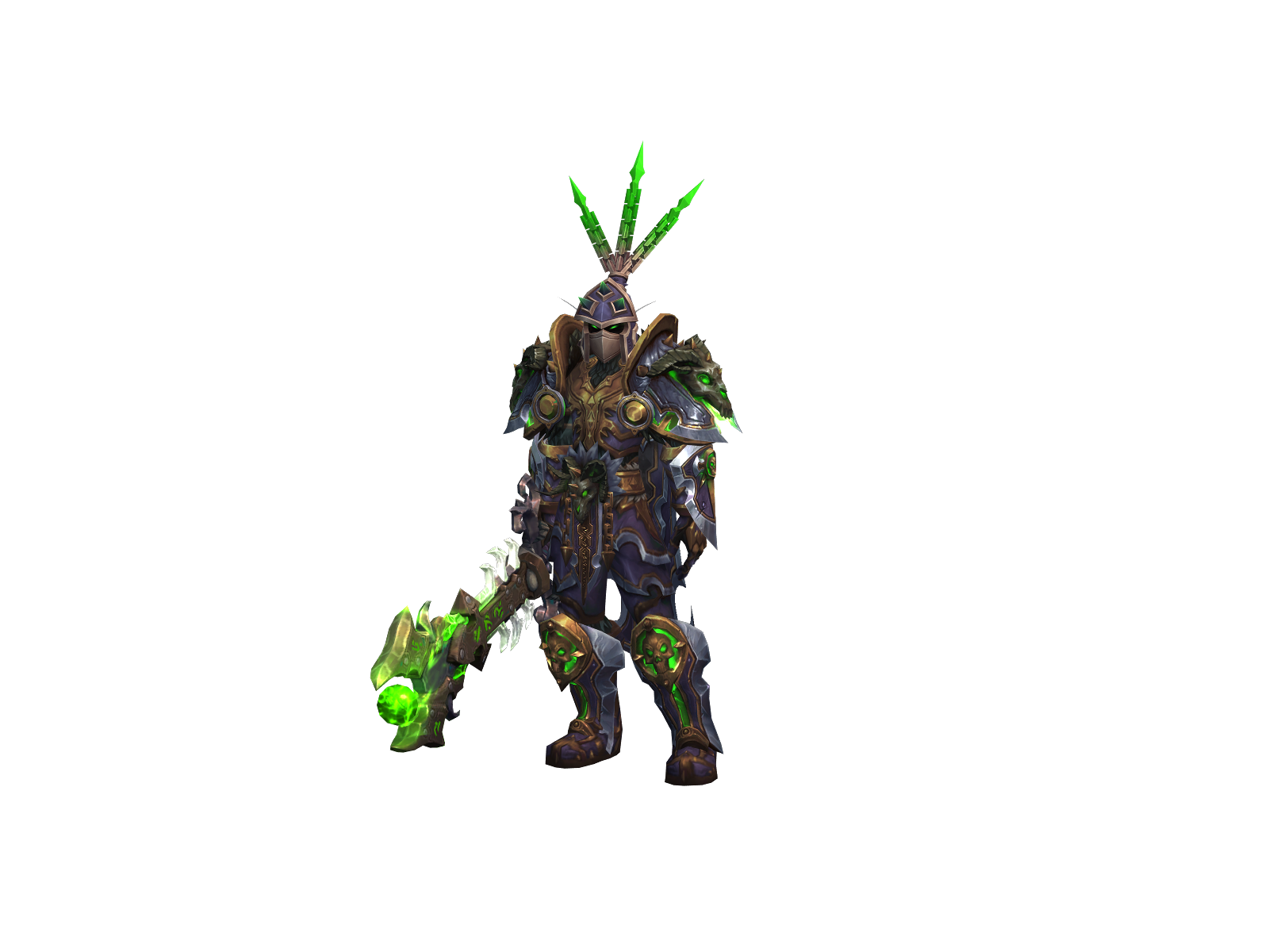 Darksyde 3D character render