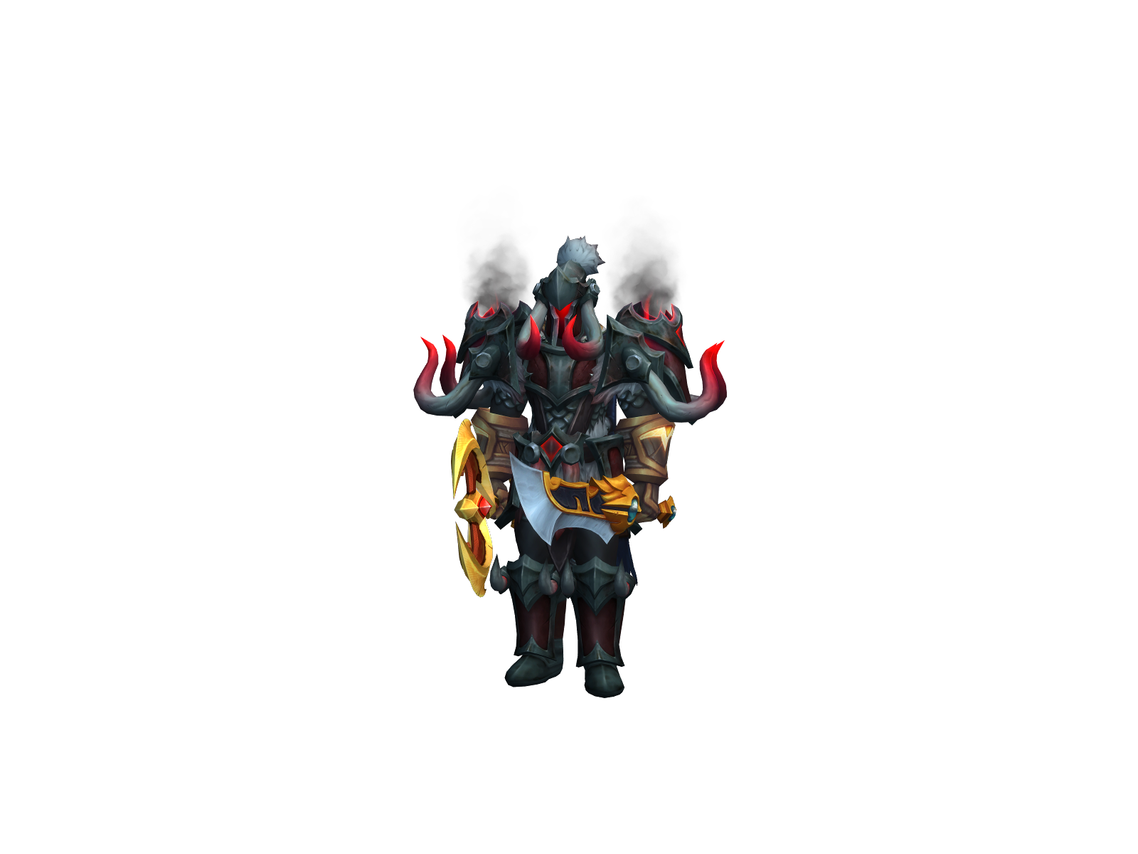 Akusenshi 3D character render