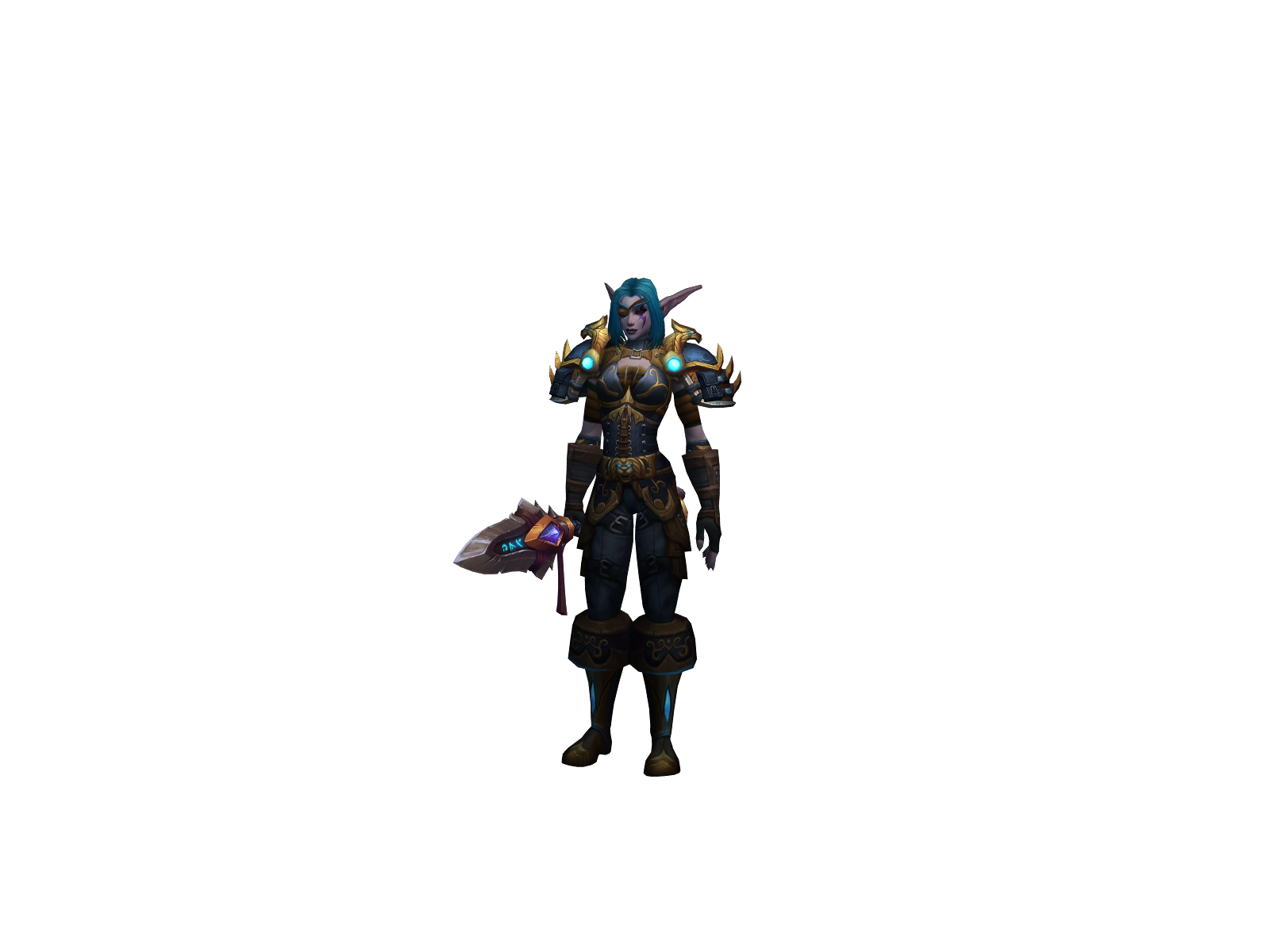 Lumiya 3D character render