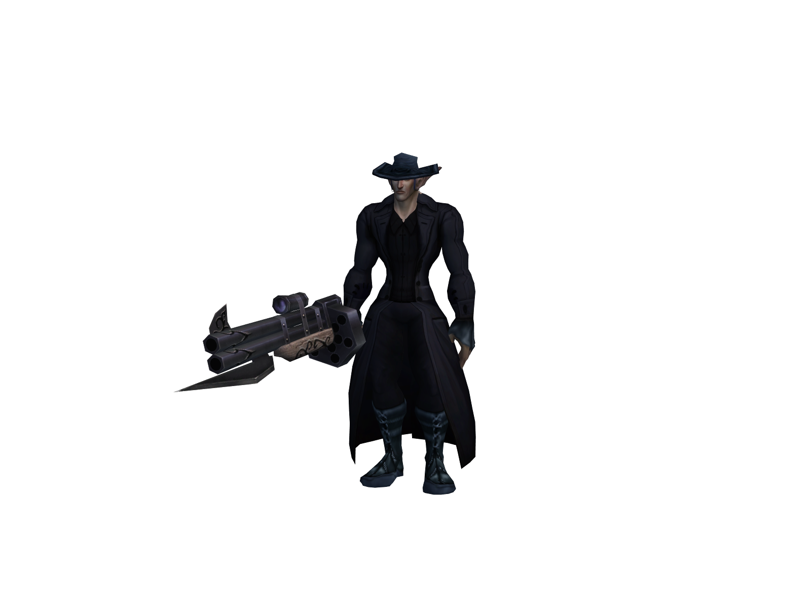 Fennerick 3D character render