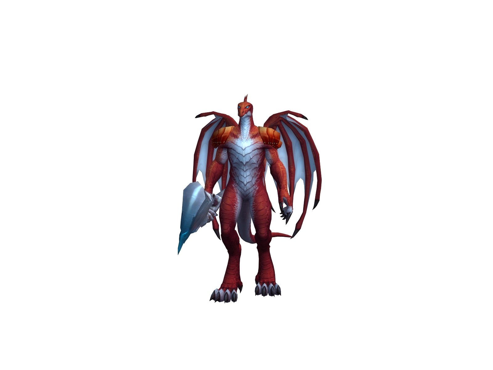 Androgenic 3D character render