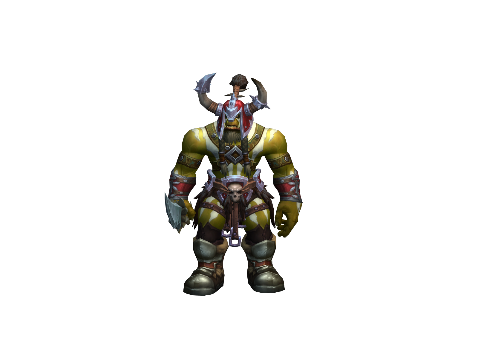Rarg 3D character render