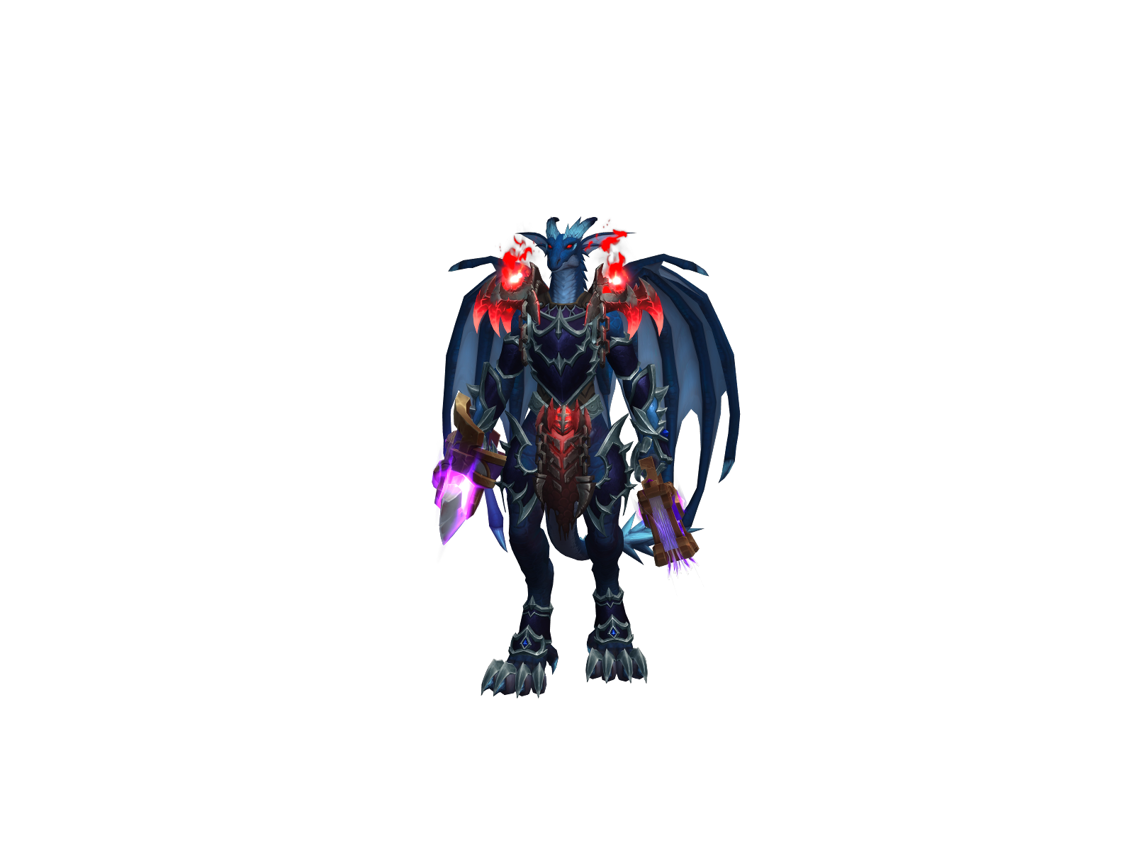 Bleue 3D character render